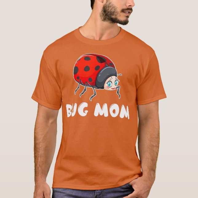 Camiseta Insectos de enttomología - Mamá de fallos entomólo (Anverso)