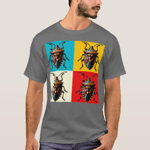 Camiseta Insectos de Guay de arte de Stink Bug marmorizado 