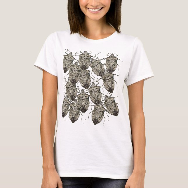 Camiseta Insectos del hedor bedazzled (Anverso)