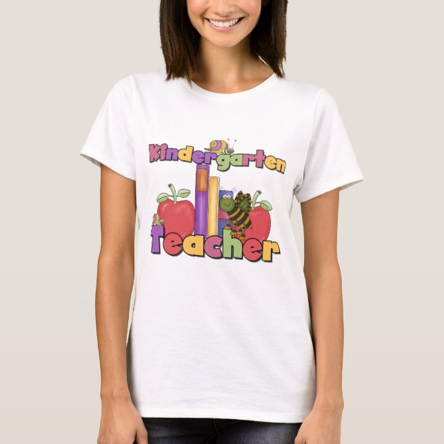 Camiseta Insectos y maestro de jardín de infancia de las (Anverso)