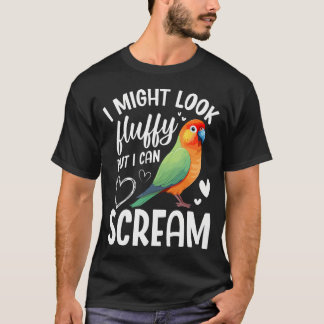Camiseta Inseparable de Cara Melocotón Fluffy Birdkeeper Má