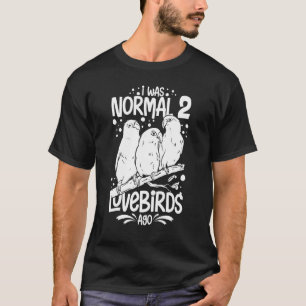 Camiseta Inseparable de cara melocotón loro mascota african