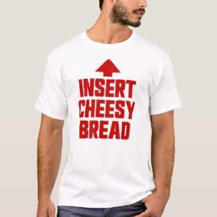 Camiseta Insert Pan de Queso Comida Favorita Pan de Queso