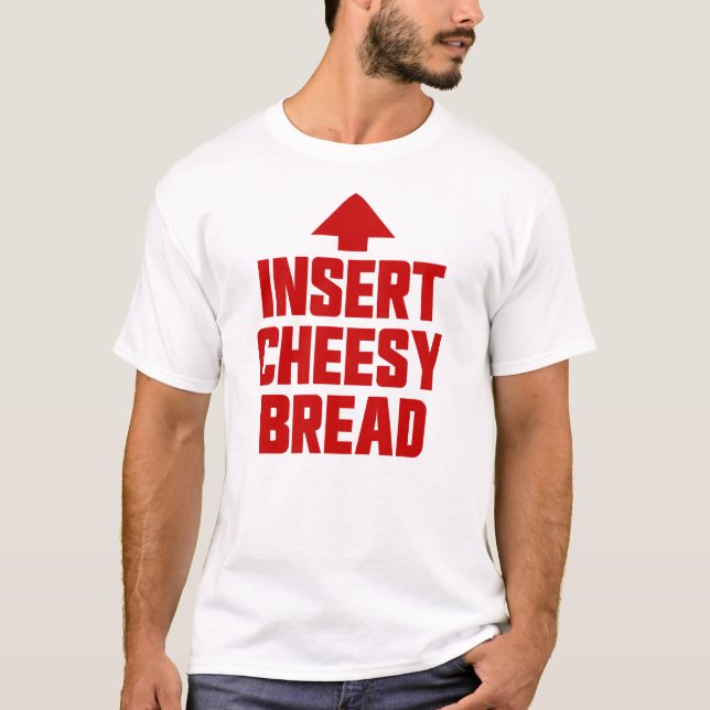 Camiseta Insert Pan de Queso Comida Favorita Pan de Queso (Anverso)