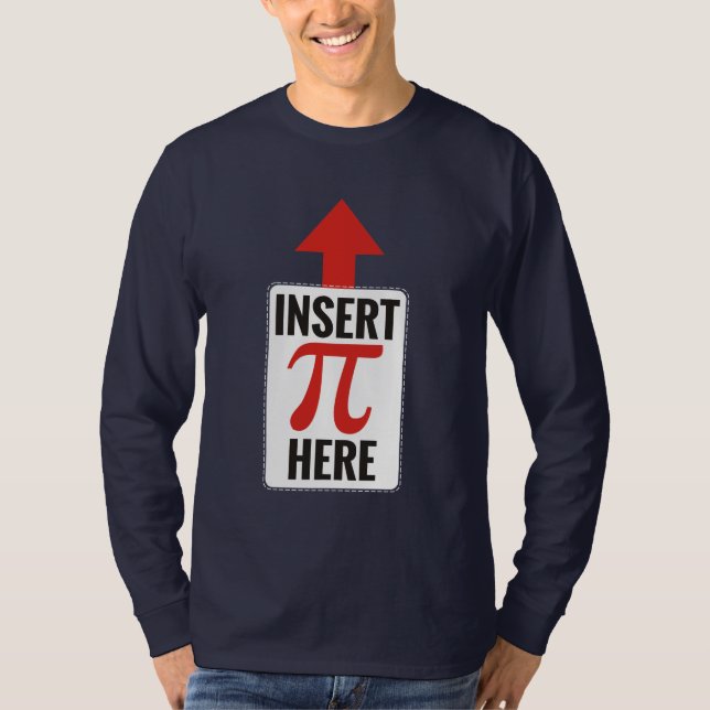 Camiseta Inserte el pi aquí (Anverso)