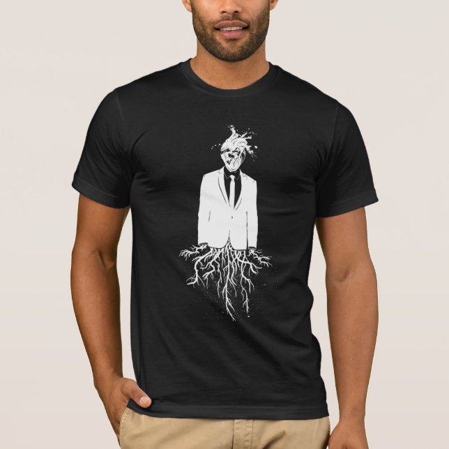 Camiseta Inserte el título presuntuoso: BLANCO en serie del (Anverso)