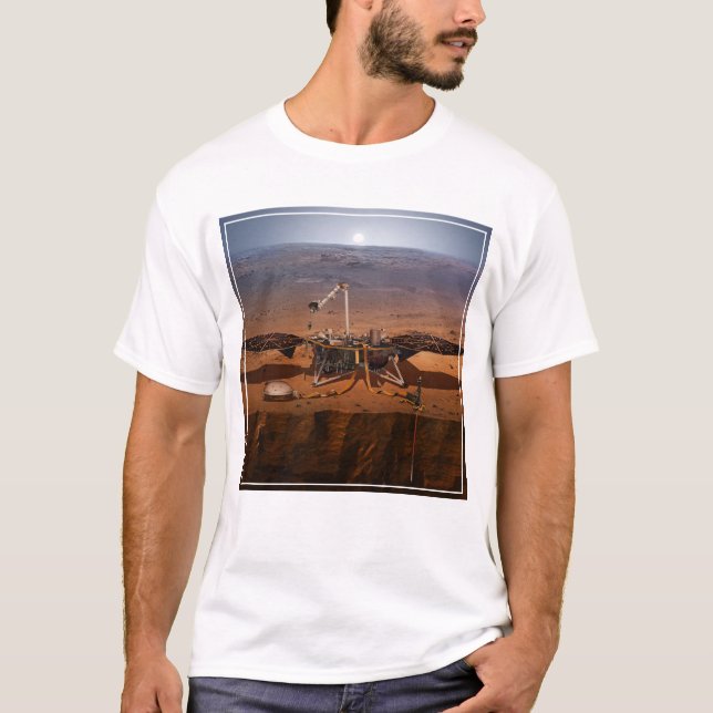 Camiseta Insight Lander (Anverso)