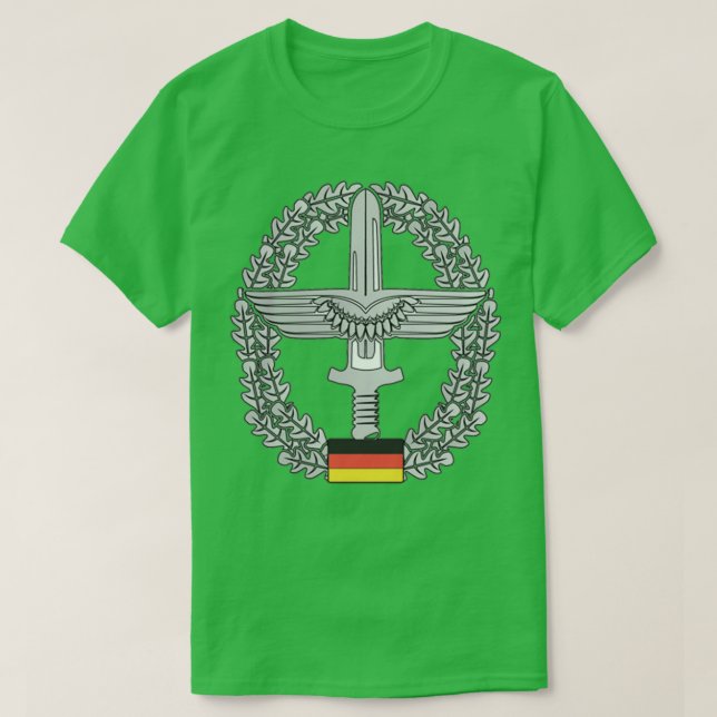 Camiseta Insignia beret de Heeresflieger Bundeswehr (Diseño del anverso)