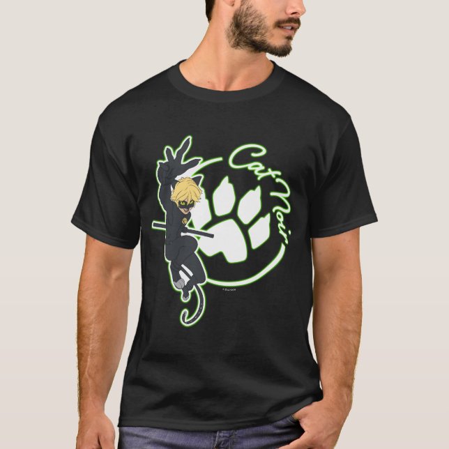 Camiseta Insignia Cat Noir (Anverso)