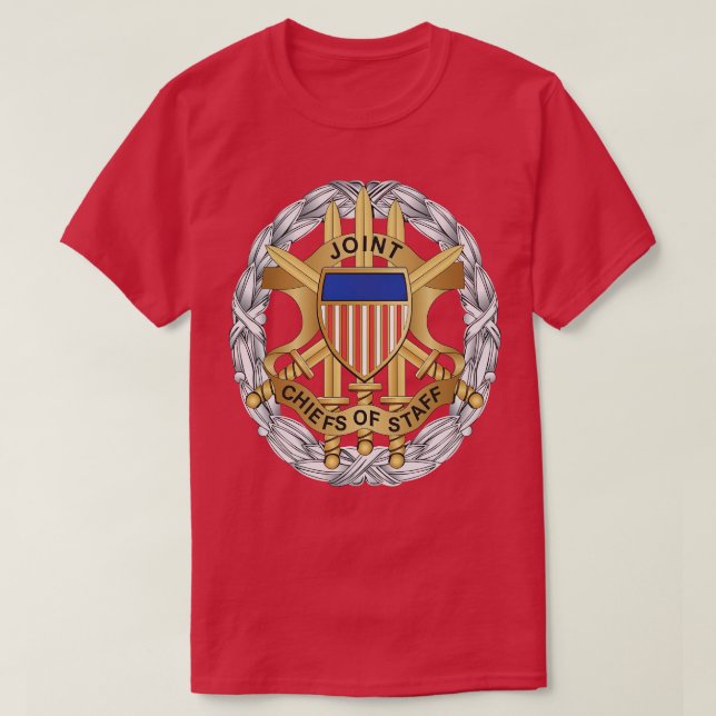Camiseta Insignia conjunta de los jefes de servicio del per (Diseño del anverso)