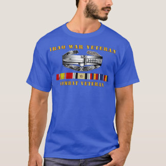Camiseta Insignia de acción de combate de veteranos con CAB