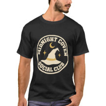 Insignia de Bruja Retro del Club Social Midnight C