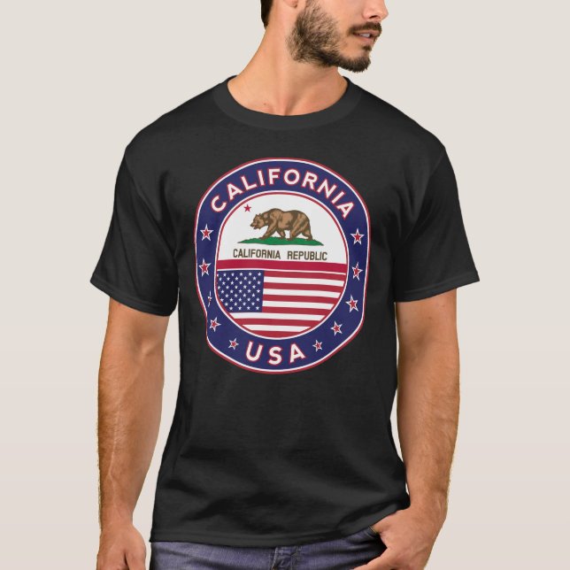 Camiseta Insignia de California (Anverso)