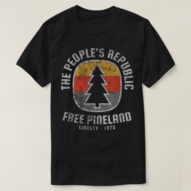 Camiseta Insignia de Camping de la Patria Libre de Marauder (Diseño del anverso)
