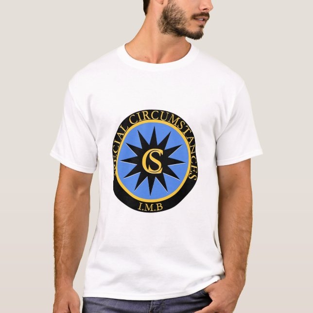 Camiseta Insignia De Circunstancias Especiales Del Iain M B (Anverso)