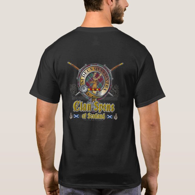 Camiseta Insignia de clan de Spens (Reverso)