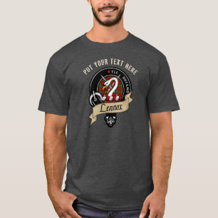 Camiseta Insignia de clan Lennox personalizada