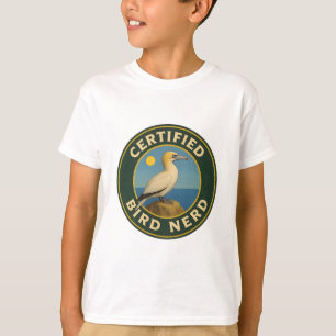 Camiseta Insignia de cosecha del norte de Gannet