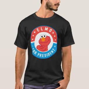 Camiseta Insígnia de Elmo para Presidente