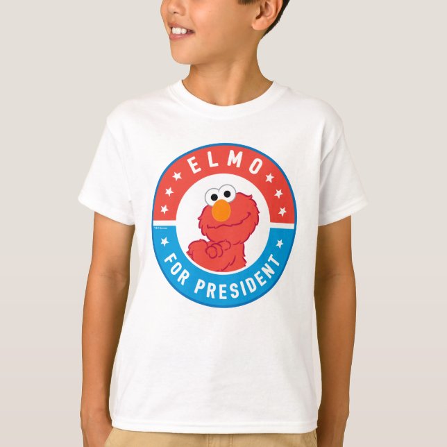 Camiseta Insígnia de Elmo para Presidente (Anverso)