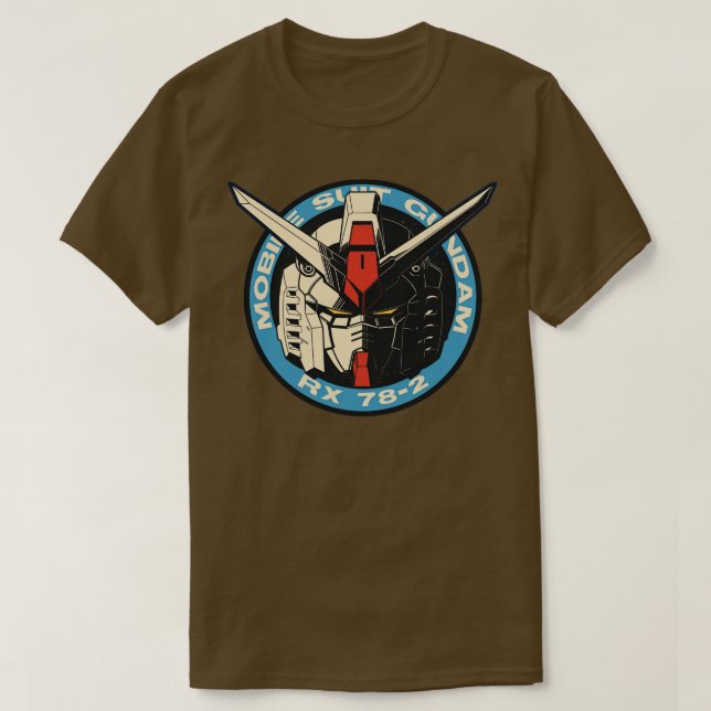 Camiseta Insignia de Gundam (Diseño del anverso)