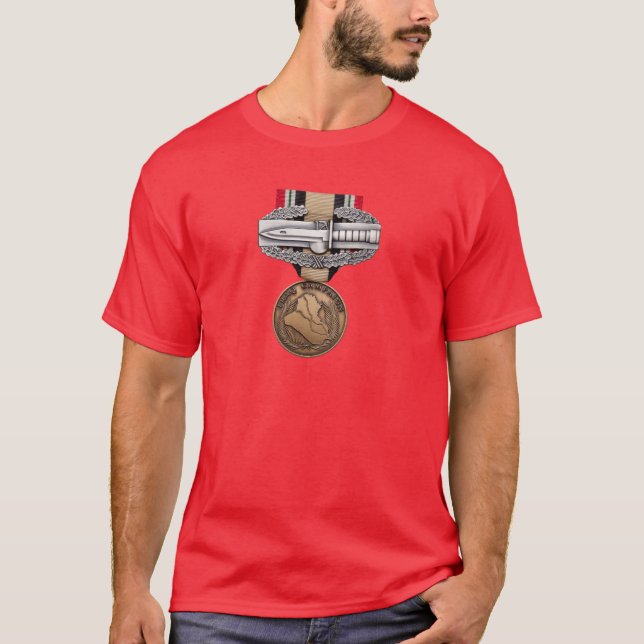 Camiseta Insignia de la acción del combate de OIF (Anverso)
