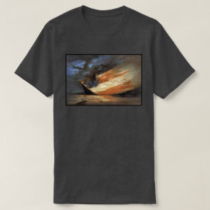 Camiseta Insignia de la Guerra Civil Rebelde contra el fueg