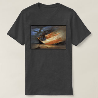Camiseta Insignia de la Guerra Civil Rebelde contra el fueg