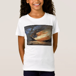 Camiseta Insignia de la Guerra Civil Rebelde contra el fueg
