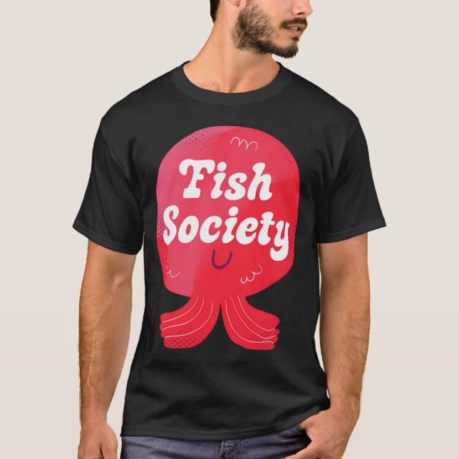 Camiseta Insignia de la Sociedad de Peces (Anverso)