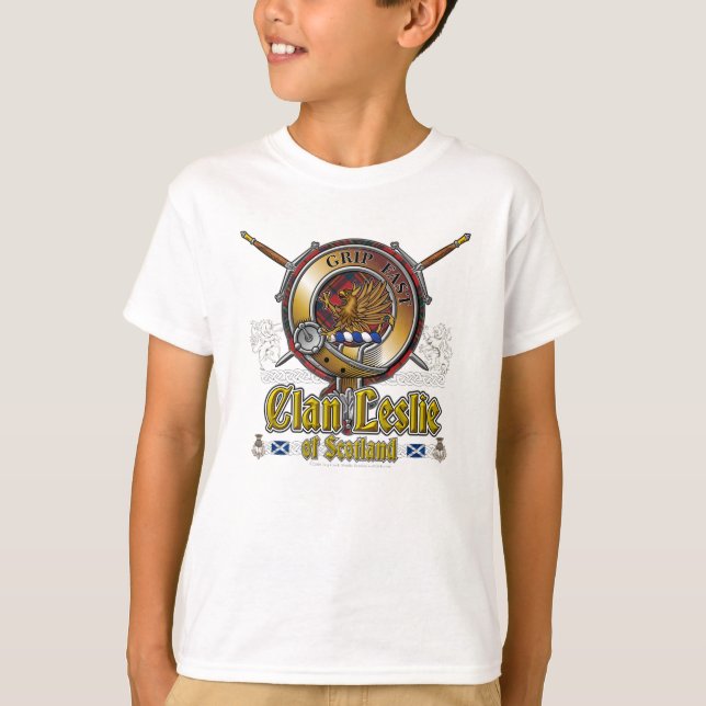 Camiseta Insignia de Leslie Clan (Anverso)