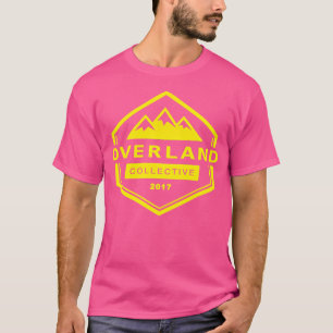 Camiseta Insignia de logotipo Og Camping Gold Offroad 4X4