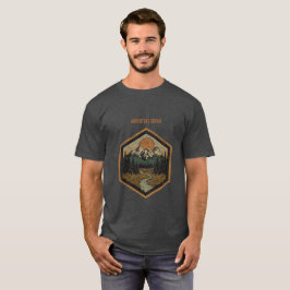 Camiseta Insígnia de Montaña del Equipo de Aventura Persona