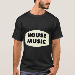 Camiseta Insignia de Música House
