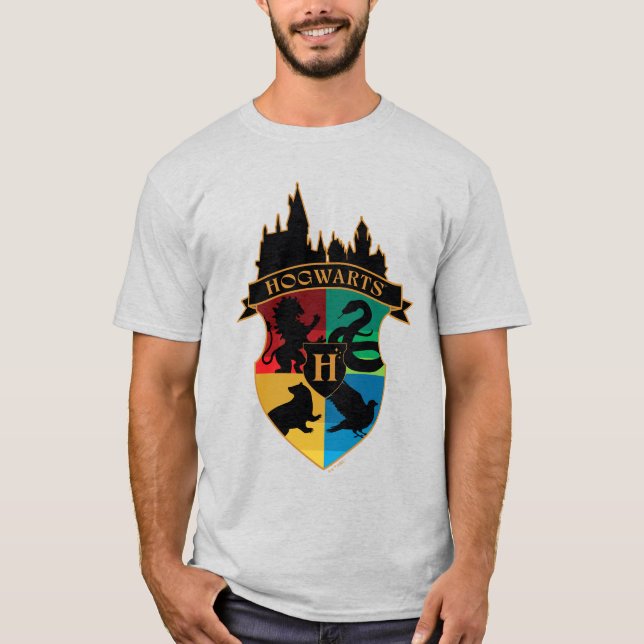 Camiseta Insígnia de Orgullo de la Cresta del Castillo de H (Anverso)