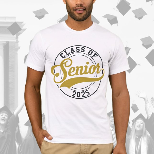 Camiseta Insignia de oro de clase superior de 2025 (Subido por el creador)