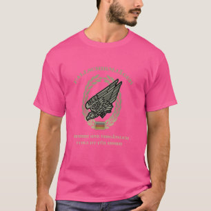 Camiseta Insignia de paracaidista Águila Regalo para soldad