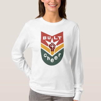 Camiseta Insígnia de puño en alto 'CONSTRUIDO PARA ANIMAR'