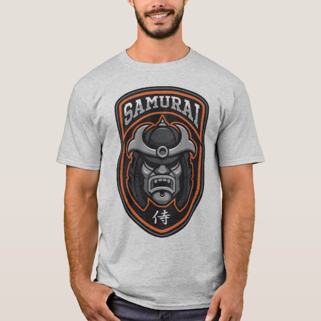 Camiseta Insignia de Samurai (Anverso)
