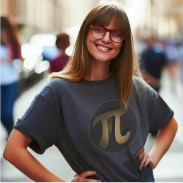 Camiseta Insignia de Super Héroe Pi
