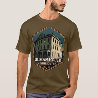 Camiseta Insígnia de viaje vintage del hotel Gilman House I
