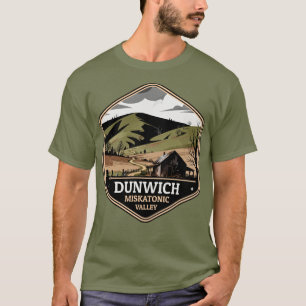 Camiseta Insígnia de viaje vintage del valle de Miskatonic 