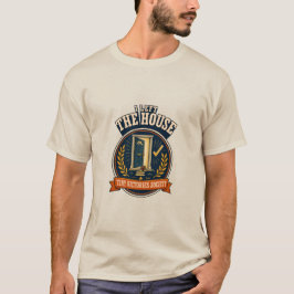 Camiseta Insignia de victoria retro introvertida Dejé la Ca