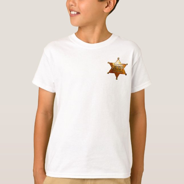Camiseta Insignia del antiguo sheriff (Anverso)