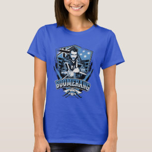 Camiseta Insignia del bumerán del pelotón el del suicid