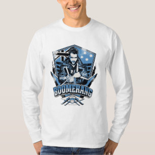 Camiseta Insignia del bumerán del pelotón el   del suicid