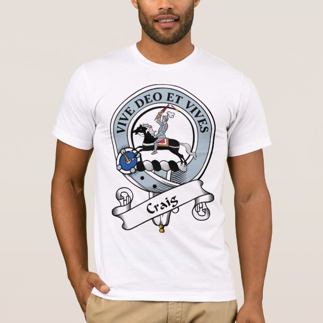 Camiseta Insignia del clan de Craig (Anverso)