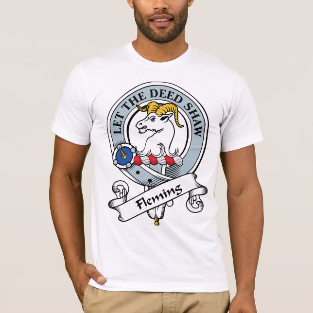 Camiseta Insignia del clan de Fleming (Anverso)