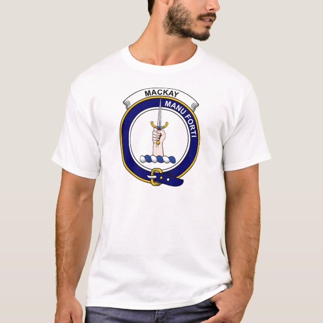 Camiseta Insignia del clan de MacKay (Anverso)