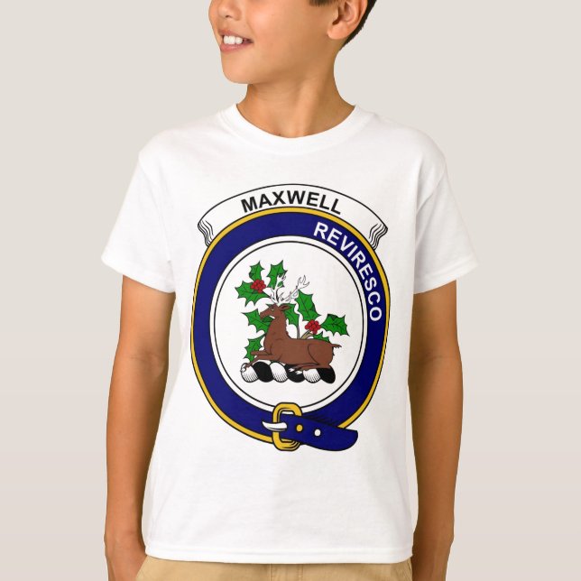 Camiseta Insignia del clan del maxwell (Anverso)